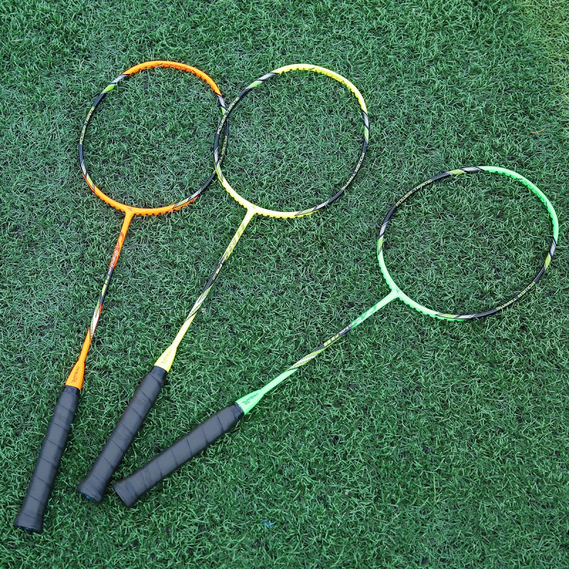 Vintage 1950s Sportcraft Badminton Set Box (6 Wooden Racquets) Antique